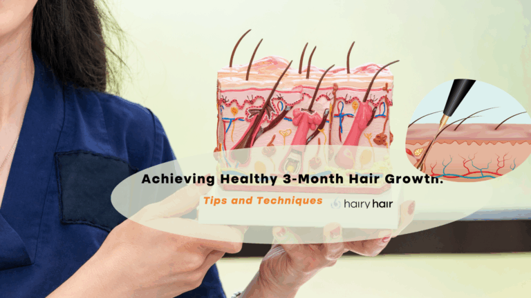 Achieving Healthy 3-Month Hair Growth: Tips and Techniques
