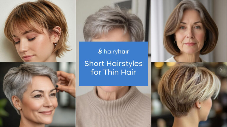 The Best Short Hairstyles for Thin Hair: Flattering and Easy to Style